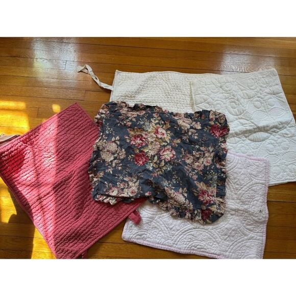 SALE 5pc Lot Pottery Barn & Lauren Ralph Lauren Pillow Shams - Stunning!!!